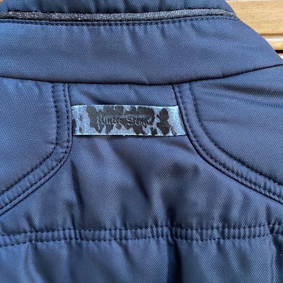 White Stone Jacket Navy Blue Medium Fully Lined Pockets - Picture 4 of 16